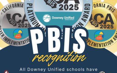 All 20 Downey Unified Schools Earn State PBIS Recognition