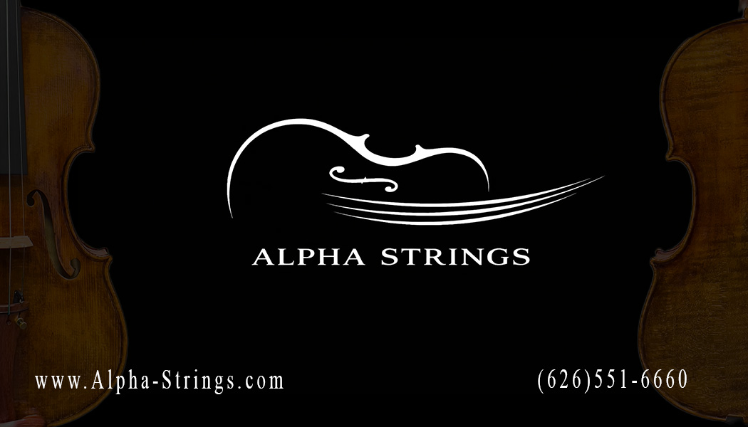 Alpha Strings, website: www.alpha-strings.com, phone number (626)551-6660