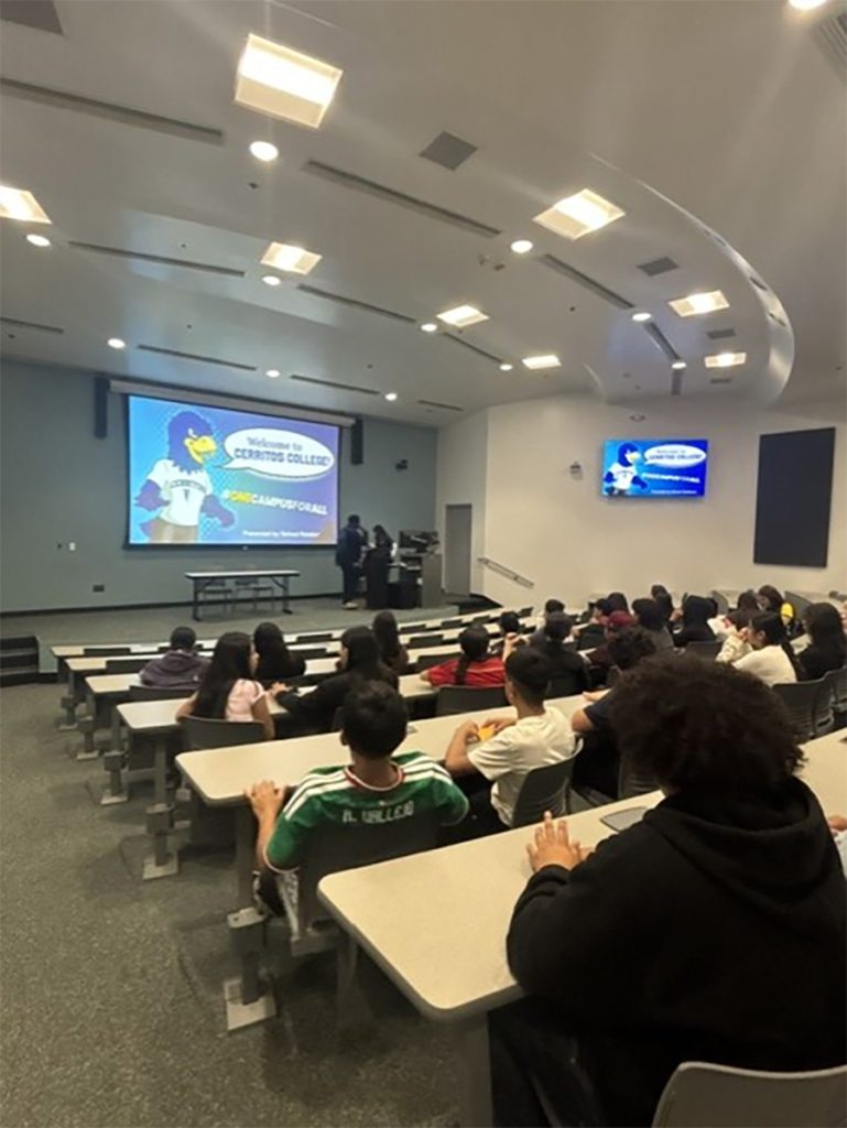 Cerritos campus, Downey Unified students visited during summer 2026 program.