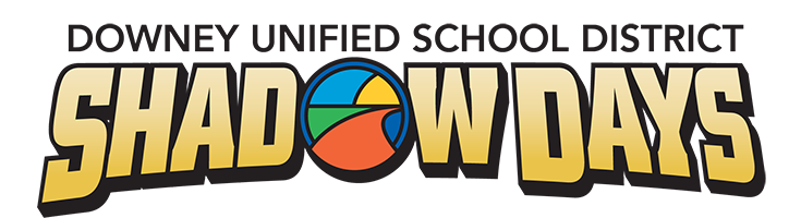 Downey Unified School District Shadow Days logo